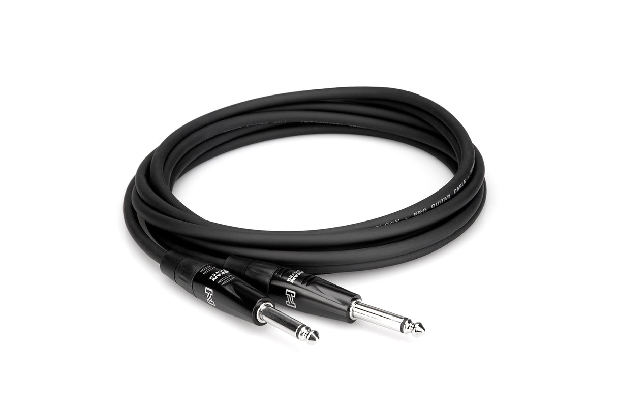 HGTR Pro Guitar Cable REAN Straight to Same 5-25' Lengths