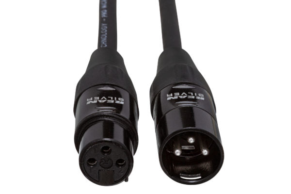Hosa HMIC003 Pro Microphone Cable REAN XLR3F to XLR3M 3'