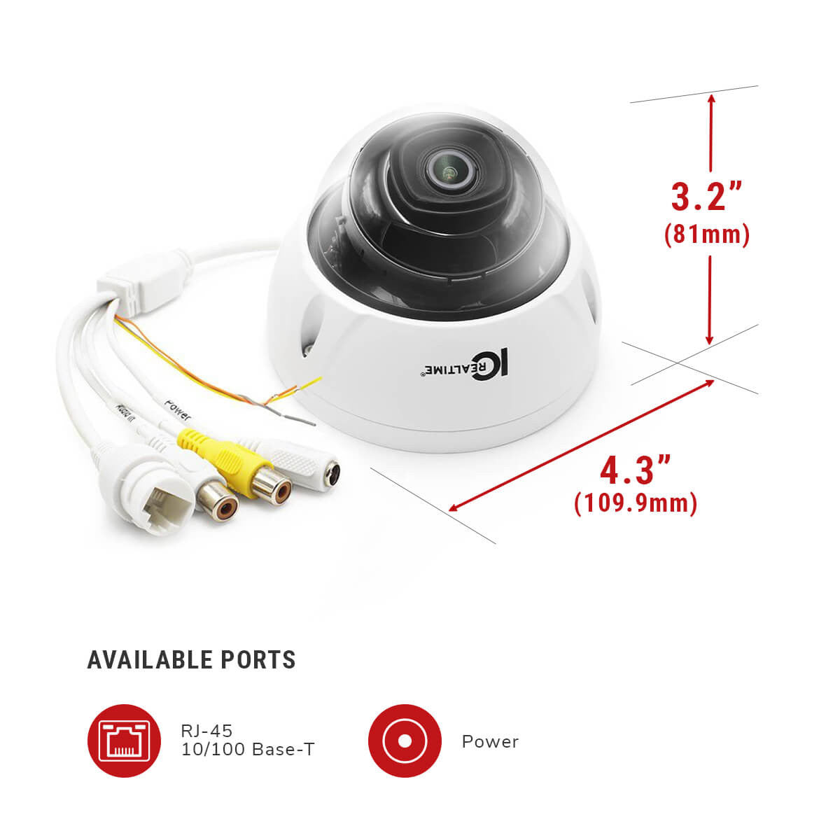 IPMX-D20F-IRW2 Camera 2MP IP Indoor/Outdoor