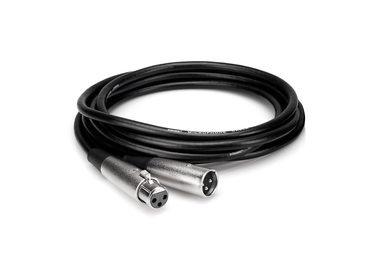 Hosa MCL125 Microphone Cable XLR3F to XLR3M 25'