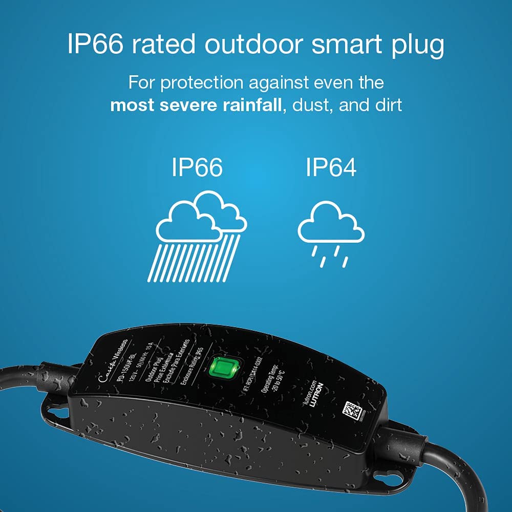 PD15OUTBL Outdoor Smart Plug Black