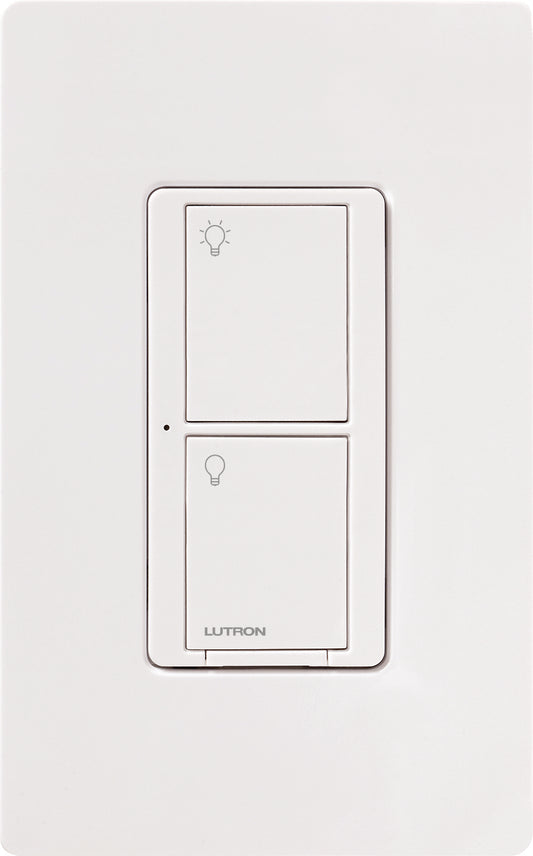 Lutron PD6ANSWH CASETA 6A Switch 3 Way In-Wall Neutral White
