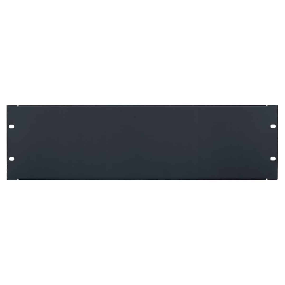 Lowel SEP2 Rack Panel Blank2U 18-gauge Flanged Steel Black