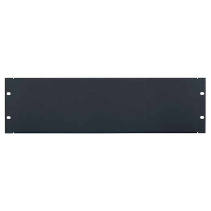 Lowell SEP3 Rack Panel Blank-3U 18-gauge Flanged Steel Black