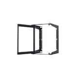 SR1218 Rack Swing Gate 12U Black