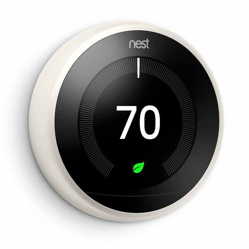 Nest GT3017US Learning Thermostat, 3rd Gen White