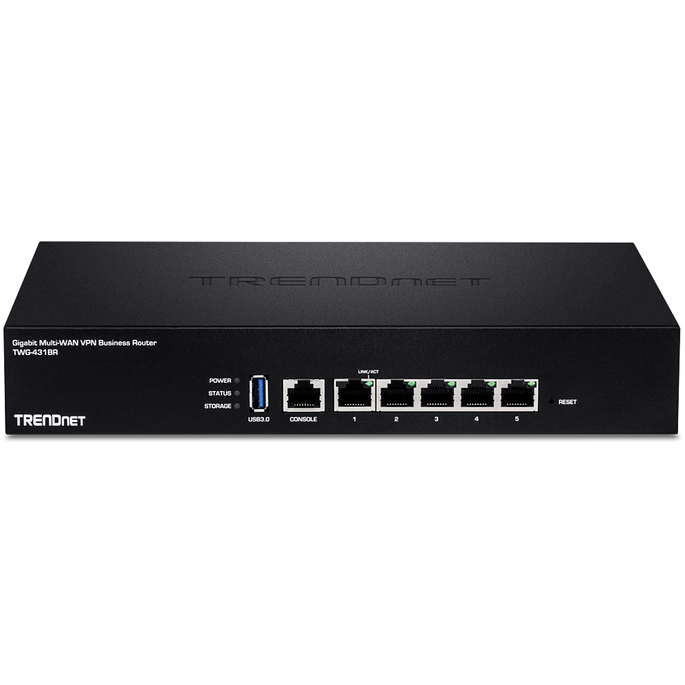 TWG-431BR Gigabit Multi-WAN VPN Business Router