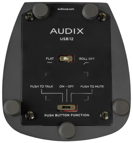 USB12 USB Condenser Vocal Microphone Push to Talk