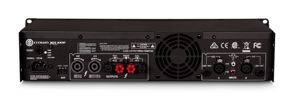 XLS1002 2 Channel 350W Power Amplifier