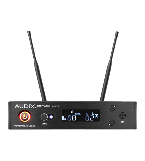 Audix R41KITB Wireless R41B Diversity Receiver Freq B 554 MHz - 586 MHz
