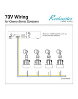 CherryBomb Speaker Landscape Full Range (Each)