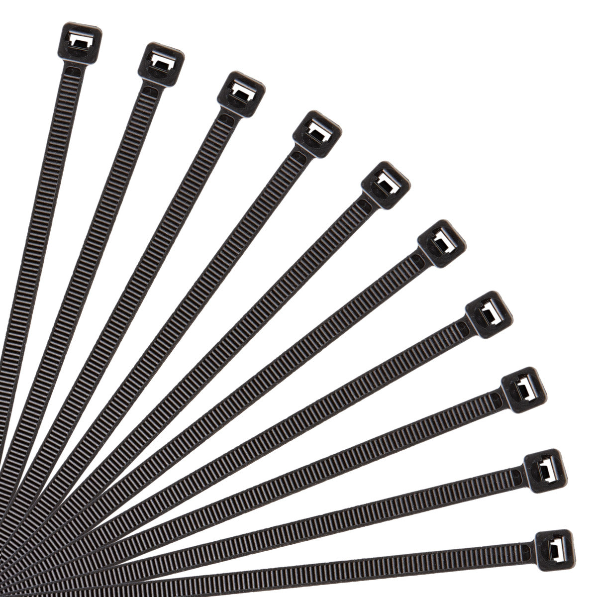 GRP-4180 Ultraviolet Cable Tie Black 4" 18lb 100PK