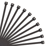 GRP-4180 Ultraviolet Cable Tie Black 4" 18lb 100PK