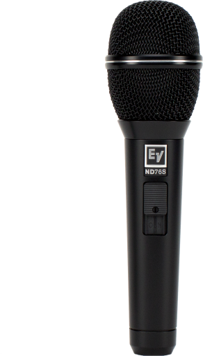 Electro-Voice ND76S Microphone Cardioid Dynamic Vocal