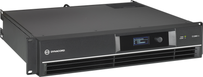 Dynacord C1300FDi-US DSP 2 x 650 W Power Amplifier for Fixed Install Applications One Channel of 625 Watts into a 70 Volt load