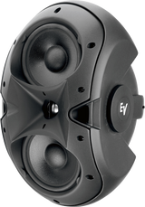 EVID 6.2T Speaker Surface Mount 70V/100V Black Pair