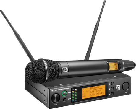 Electro-Voice RE3ND765H Wireless UHF Handheld Set with ND76 560-596 MHz