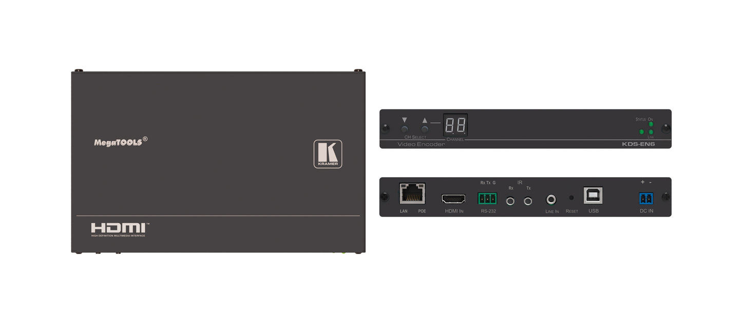 Kramer KDSEN6 4K60 4:2:0 HDCP 2.2 Video Encoder