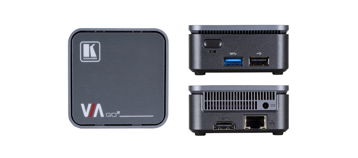 VIA GO² Compact & Secure 4K Wireless Presentation Device