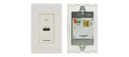 Kramer WP-871XR 4K HDR HDMI 1–Gang PoC Wall–Plate Transmitter Long Reach  DGKat Special Order