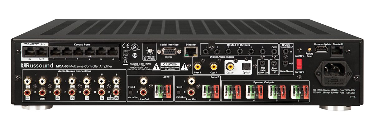 MCA-66 6 Zone 6 Source Controller Amplifier