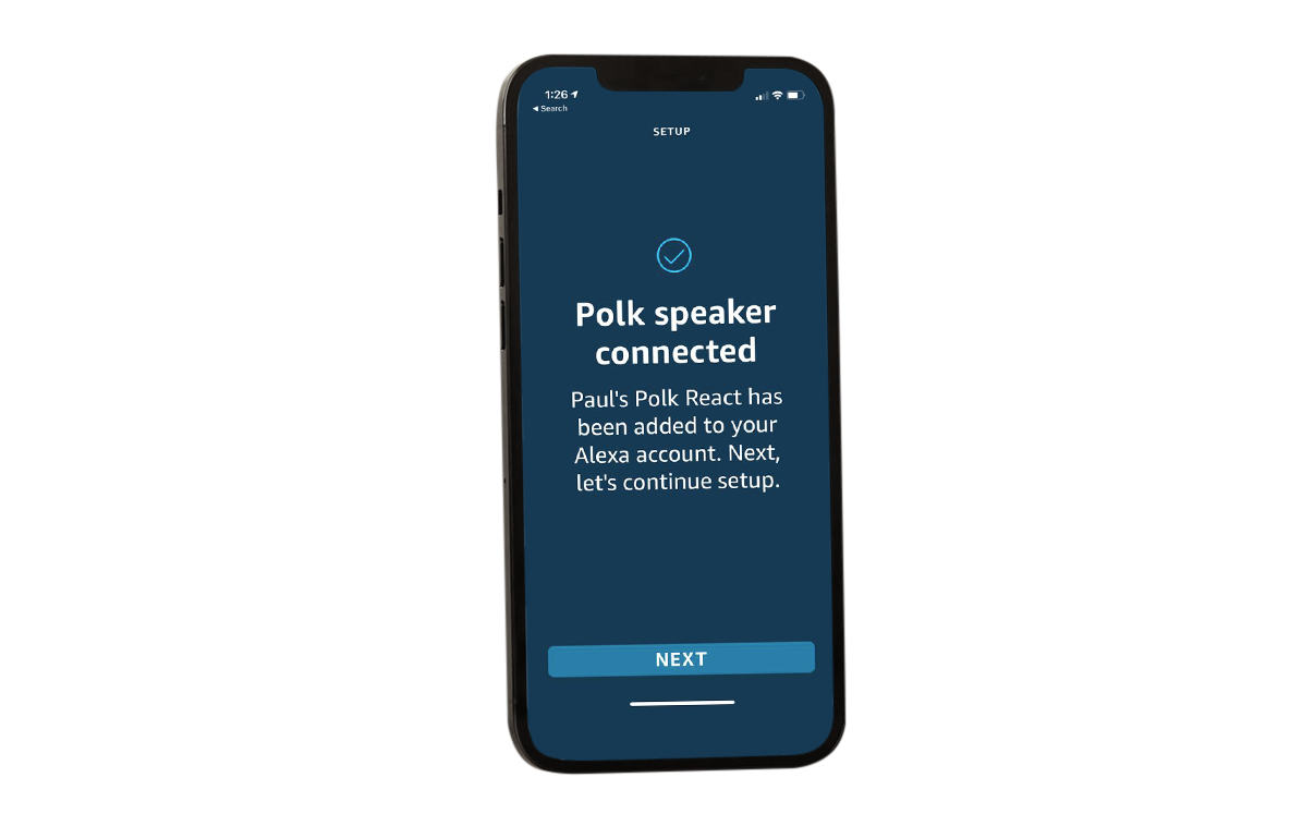 Polk React Soundbar with Built-in Alexa