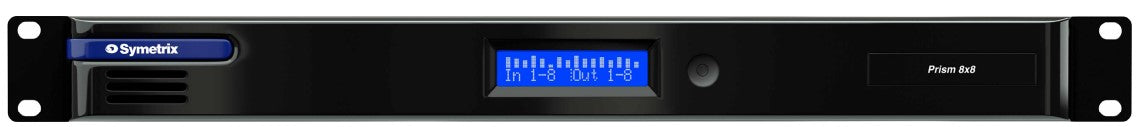 Prism 8x8 Programmable DSP, 8 mic/line in, 8 line out, 64x64 Dante, ARC