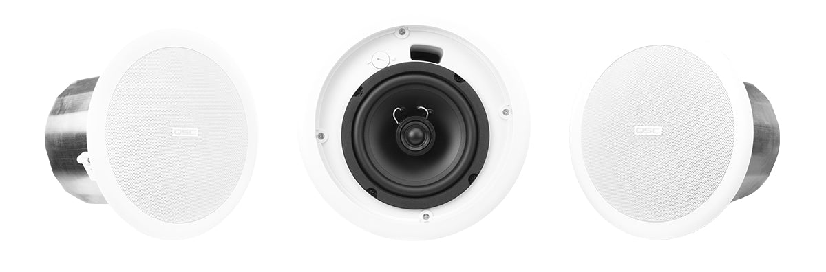 QSC ACC6T 6.5" In-Ceiling Speaker Pair