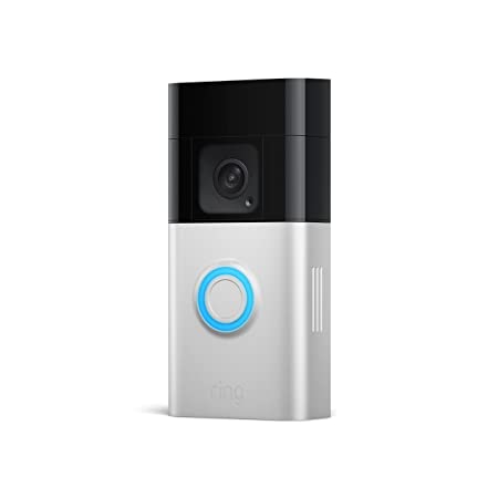 Video Doorbell Plus 1536p 2.4 GHz Battery or Hardwired Satin Nickel