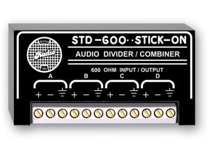 RDL STD600 Passive Audio Divider/Combiner 600 Oh