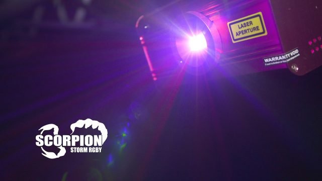 Chauvet JR Scorpion Storm RGBY Compact Laser
