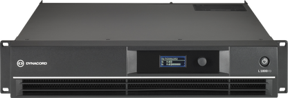 DynaCord L1800FDUS DSP Power Amplifier 2 x 950W With FIR Drive XLR/NL4 Connectors