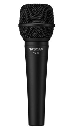 Tascam TM82 Dynamic Microphone for Vocal and Instrument Performance