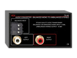 TX-A2 Audio Converter Balanced to Unbalanced Terminals Dual-RCA