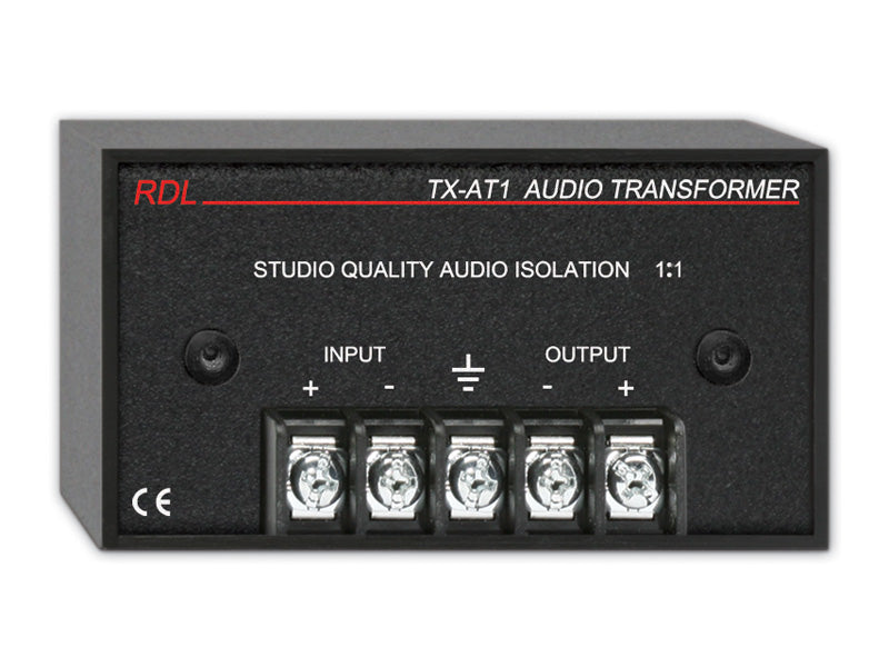 RDL TXAT1 Audio Isolation Transformer 600 Ohm 1:1